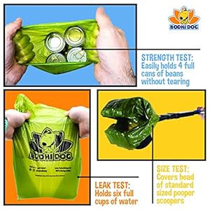 Bodhi Dog Pooper Scooper Bags with Core - 120 Thick Leak-Proof Pet Waste Bags, Fits Standard 6-Inch Scoops, Durable & Easy to Use for Dogs, Suitable for Pet Waste Cleanup Bodhi Dog Pooper Scooper Bags with Core 120 Thick Leak Proof Pet Waste Bags Fits Standard 6 Inch Scoops Durable Easy to Use for Dogs Suitable for Pet Waste Cleanup