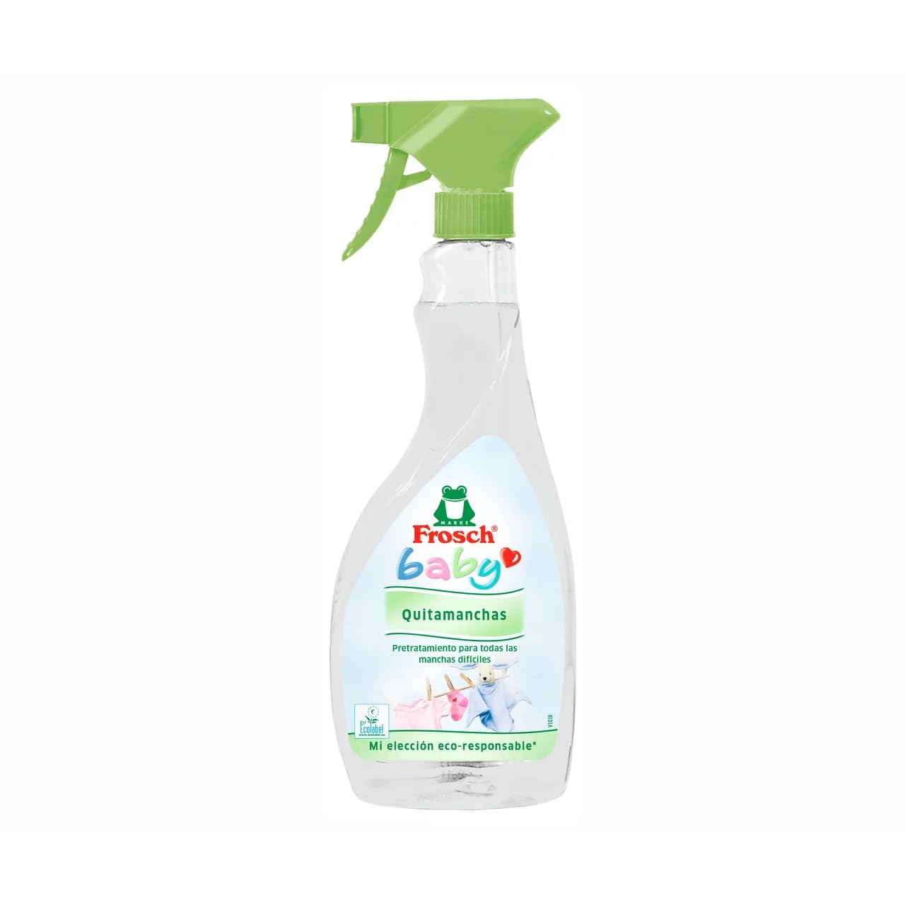 Limpiador de manchas especial para ropa de bebé, 500 ml, 4 unidades