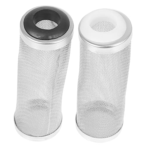 GANAZONO 2個水槽フィルター用 メッシュストレーナー 水槽入口保護カバー エビ 魚を守る ストレーナー用 アクアリウムアクセサリー 対応