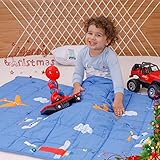 Diseño exclusivo: Sivio, es la marca especializada en mantas pesadas. Seleccionamos los tejidos más suaves con gran cuidado de la piel tierna de los niños. Al mismo tiempo, lanzamos patrones de avión azul diseñados de moda para satisfacer la curiosidad de los niños sobre el mundo. Para hacer mantas pesadas para niños, somos profesionales y confiables.
