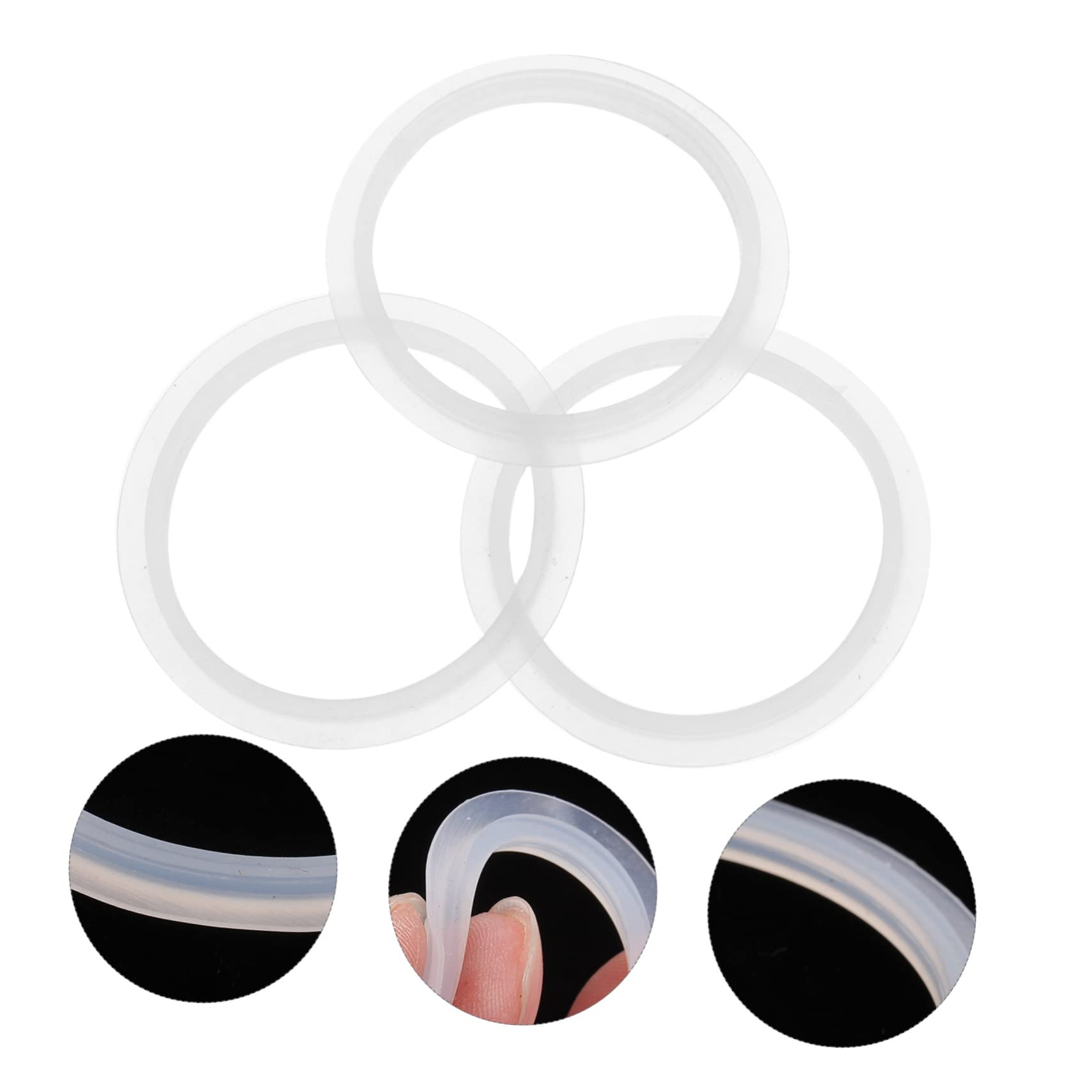 NUOBESTY 5 Set Guarnizioni Ricambio Per Gomma Per Accessori Bagno E Durevoli Compatibili Con Valvole Pop Up E Rubinetti Facili Da Installare E Adatti Per Fissaggi 3 Pezzi*5