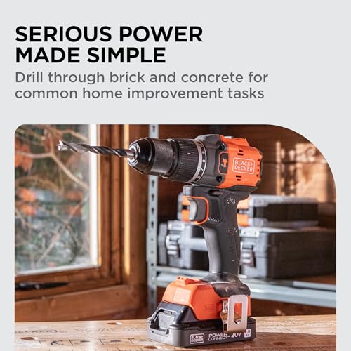 BLACK+DECKER 20V MAX Brushless Hammer Drill