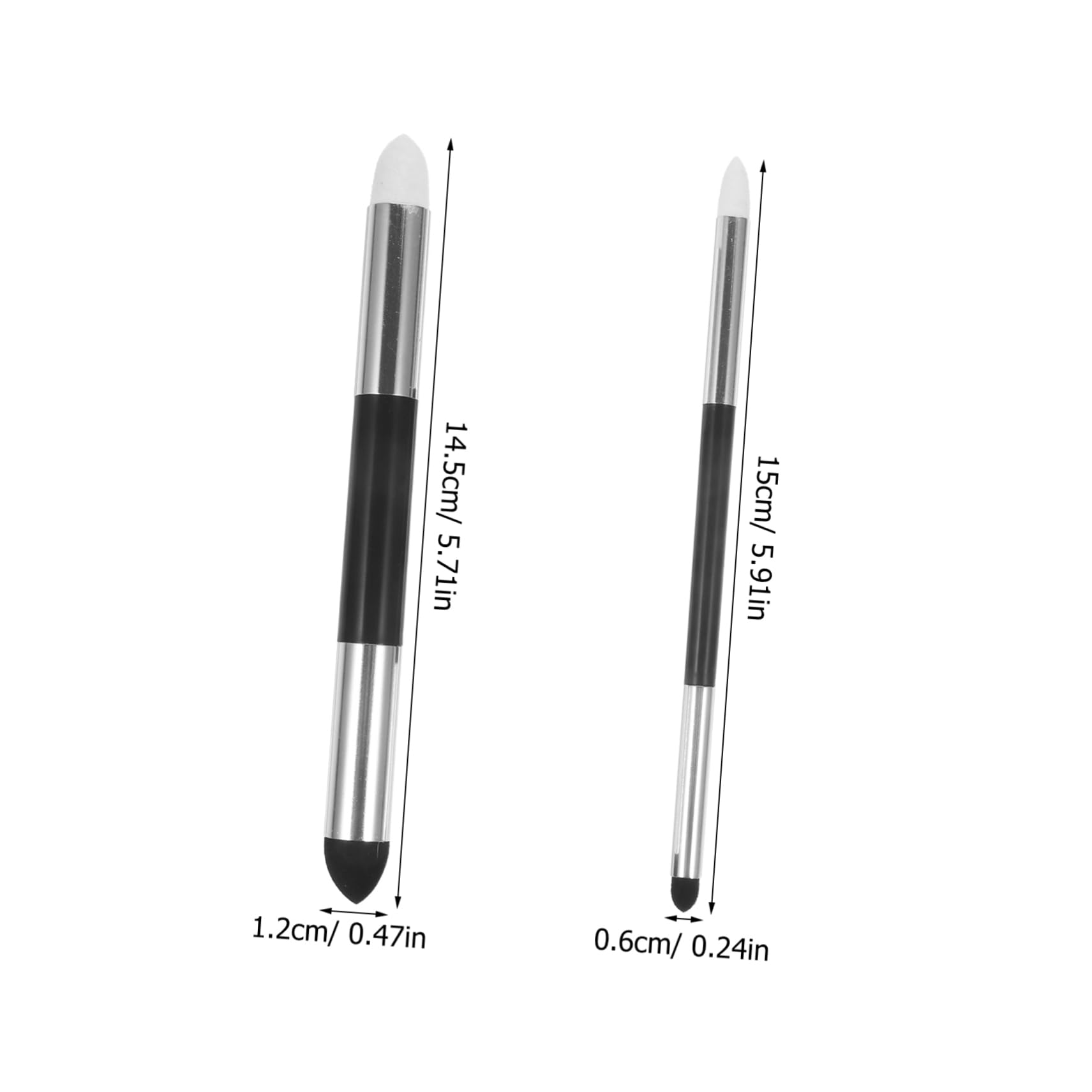 Beatifufu 4pcs Sponge Sketch Pen Set Blending Sponge for Drawing Art Washable Sketch Rubbing Sponge Brush Kit Erasers for Sketching