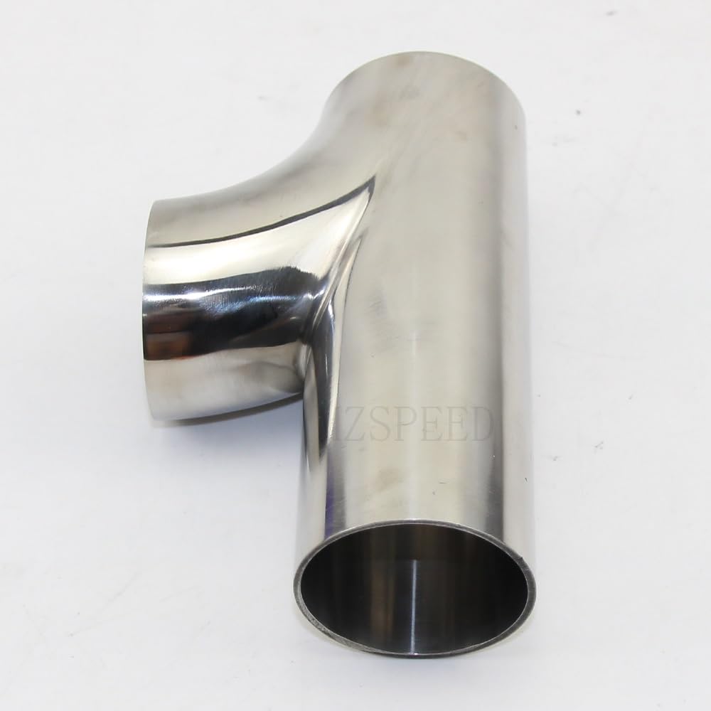 Silenziatore Scarico Auto Universale - Acciaio Inox SUS 304, Per Tubi 19-51mm, Gomito 45 Gradi - Foto 14