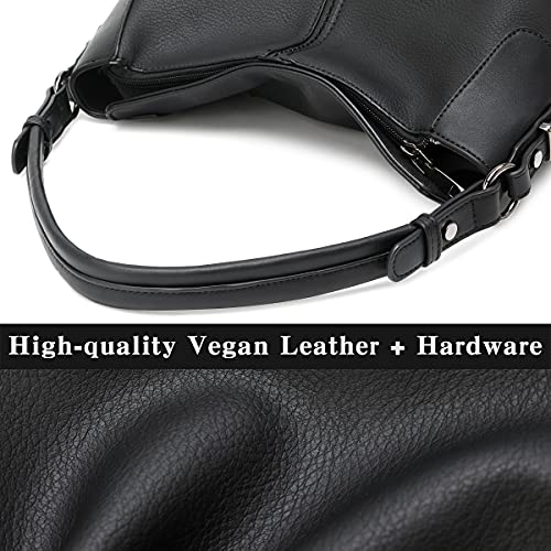 Image of lapsting Hobo Bags for Women Handbags Purse Ladies Boho Shoulder Bag Crossbody Purses Faux Leather