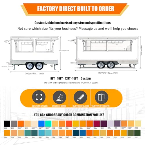 Customizable Food & Coffee Trailer