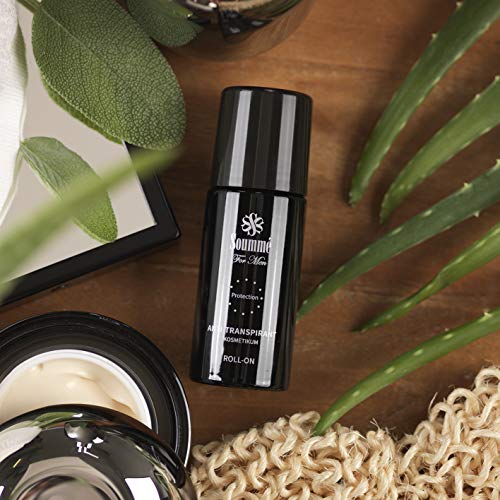 Soummé Antitranspirant Protection Roll-On for Men Kosmetikum | 50 ml | Schützt vor Schweiß- und Geruchsbildung, Dermatologisch getestet