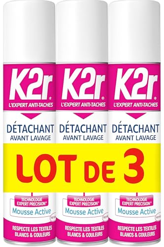 K2R Aérosol Détachant avant lavage pour le linge des enfants actifs