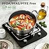COOKER KING 5QT Stainless Steel Saute Pan with Lid, Hybrid Nonstick Deep Saute Pan, Chicken Fryer, Tri-Ply Clad Even Heat Distribution, Dishwasher-Friendly,Oven Safe to 500°F, Induction Compatible #1