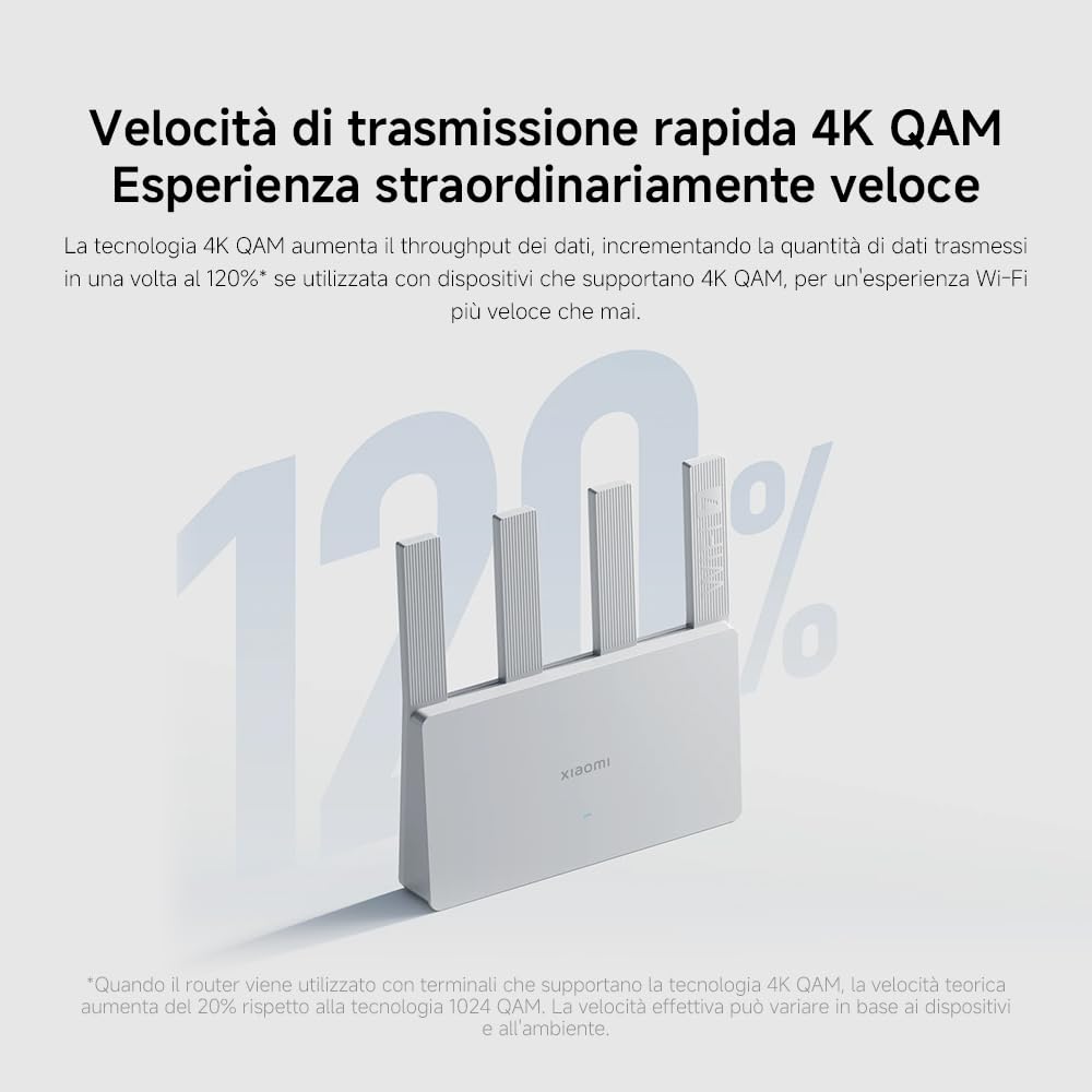 Router WiFi7 BE3600 - Porta 2.5G, Sistema Mesh, Tecnologia WiFi7 per Connessioni Futuro-Proof