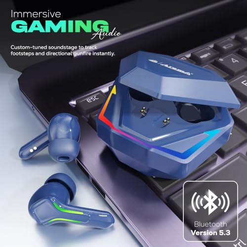Image of AROMA NB138 Bound Pro Upto 60Hr Playtime*Dual Paring, BT V5.3 Fast Charging Heavy Bass Bluetooth