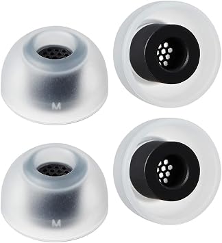 AZLA SednaEarfit MAX for Galaxy Buds 2 Pro Phantom Black M, Earbud Tips for Wireless Headphones, Noise Canceling Earbuds Replacement Tips, Samsung-Certified Eartips for Galaxy Buds 2 Pro