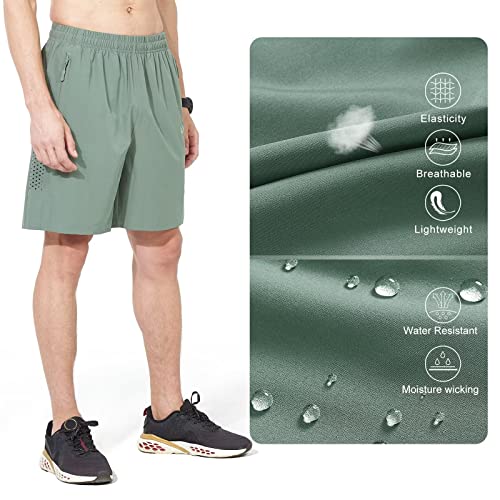 Image of NORTHYARD Men's Athletic Running Shorts Quick Dry Workout Shorts 7 inch / 5 inch / 9 inch Lightweight Sports Gym Basketball Shorts Hiking