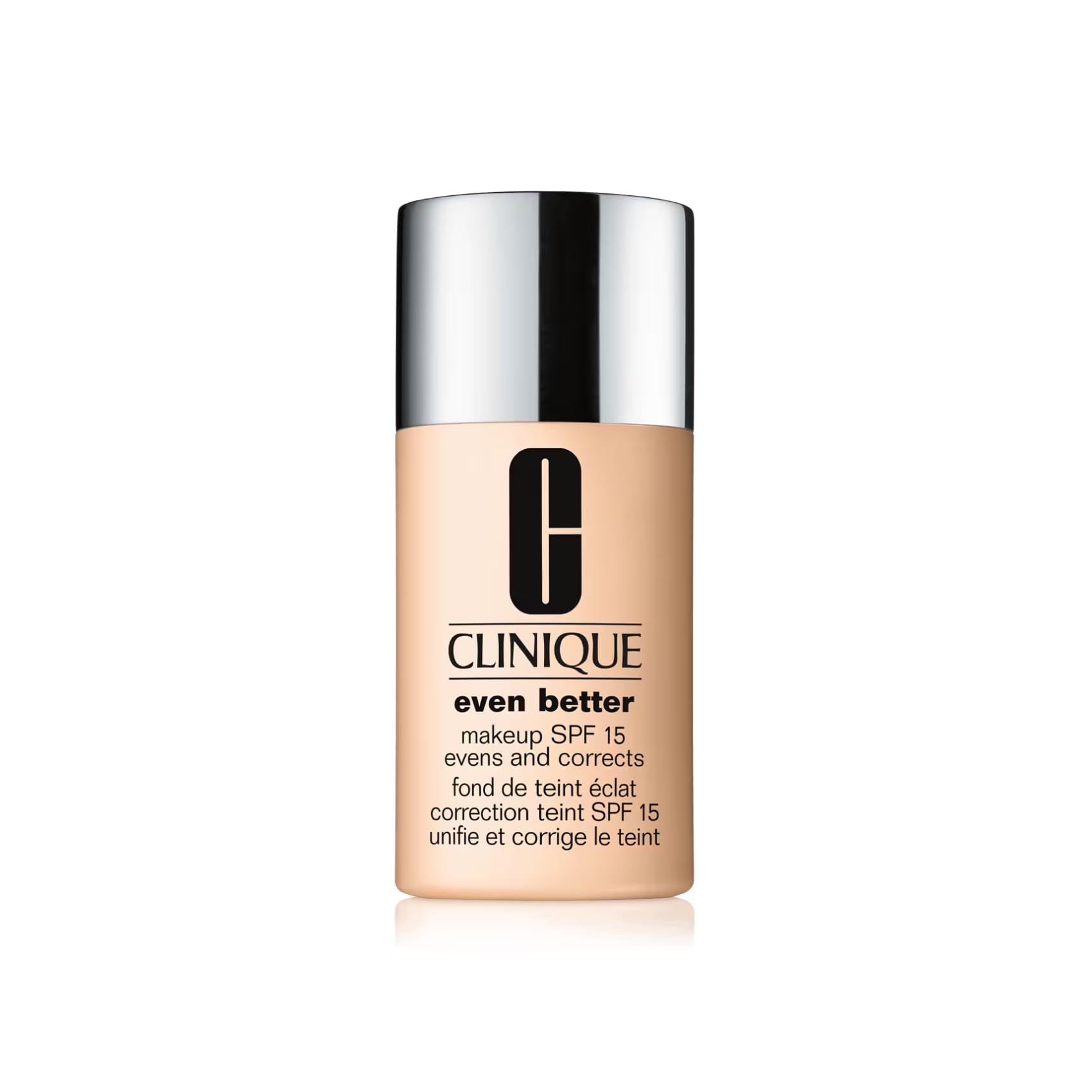 Clinique Even Better™ Makeup Broad Spectrum SPF 15 | Flüssige Foundation mit mittlerer Deckkraft, Vitamin C, natürlichem Finish und Schutz vor Pigmentflecken