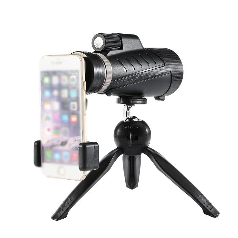 Telescopio monocular 12x50 alta definición luz baja miniatura 3