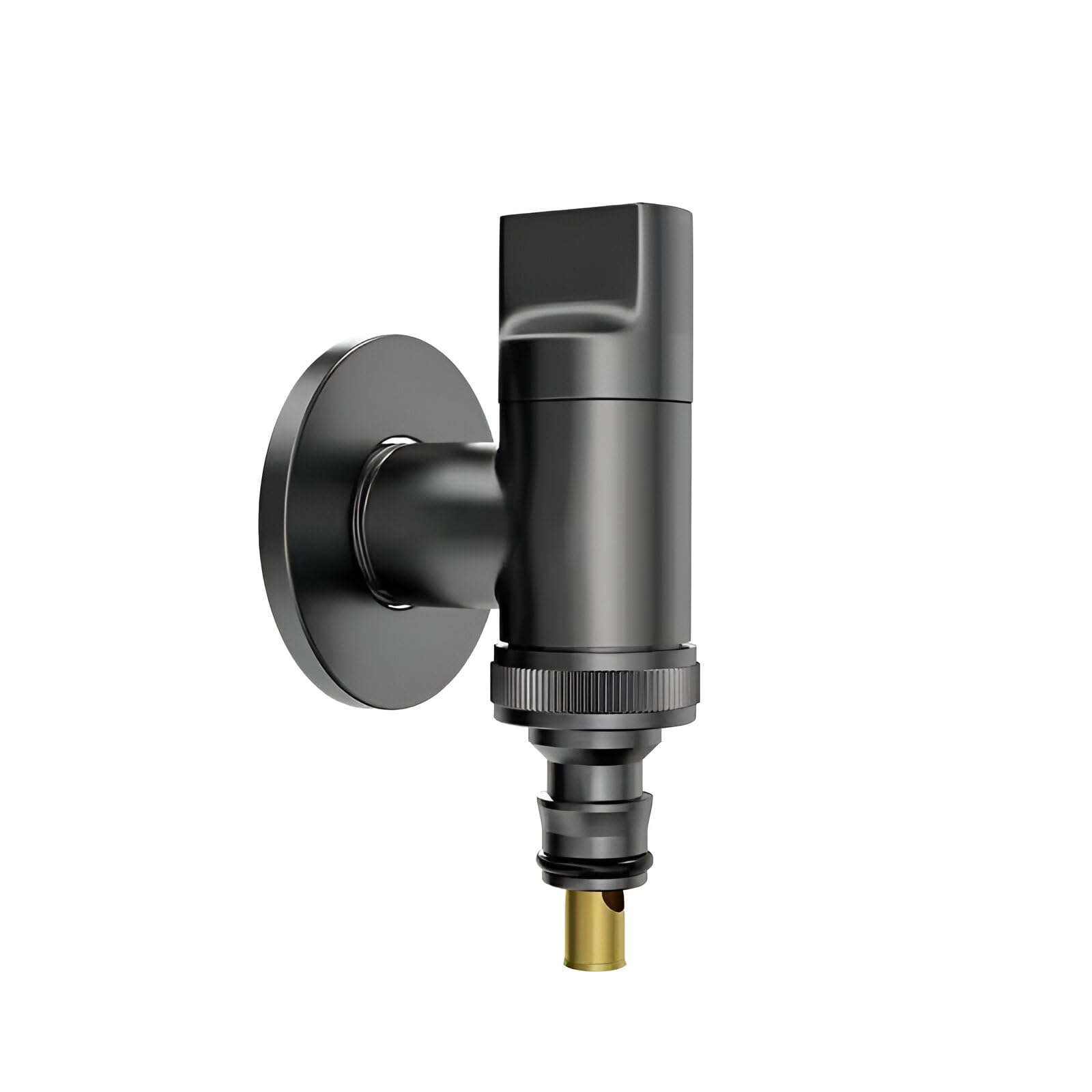 Spazio Washing Tap Black - Laundry Faucet - Washing Machine Facuet (Pack of 1) for Washing Machine/Bathroom Taps with Wall Flange Nozzle Cock Faucet-picture-10