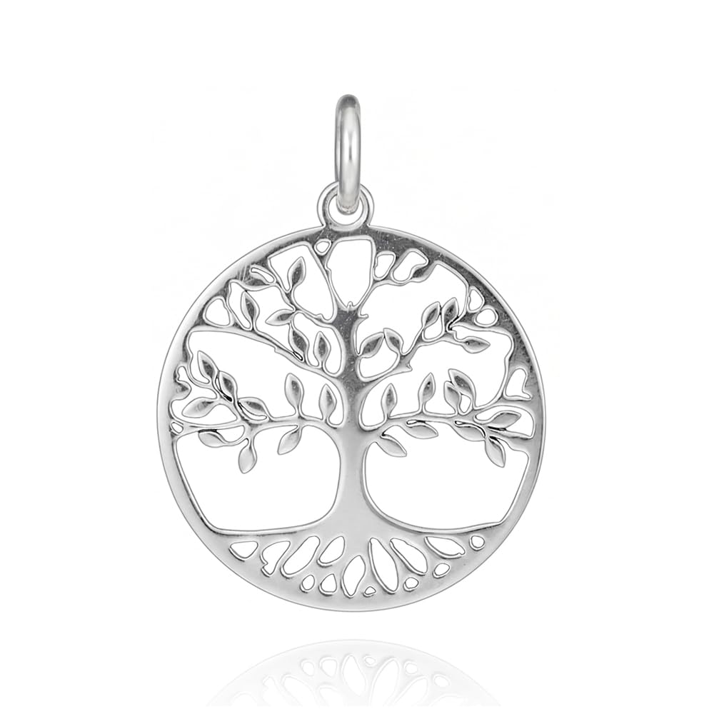 Passo Colgante árbol de la vida plata 925 - Estos colgantes mujer plata se envían en una cajita de regalo - Un regalo mujer ideal