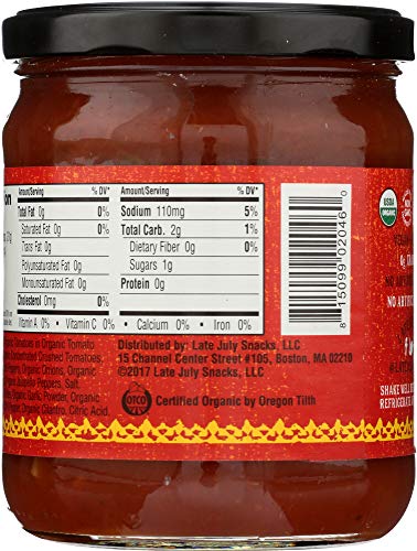  Organic Late July Mild Salsa for Family Consumption at Home
| Late July Thick and Chunky Mild Salsa, Perfect for Tacos
