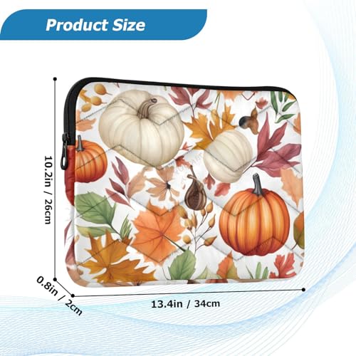 Funda para laptop de 13-14 pulgadas con diseño acuarela miniatura 3