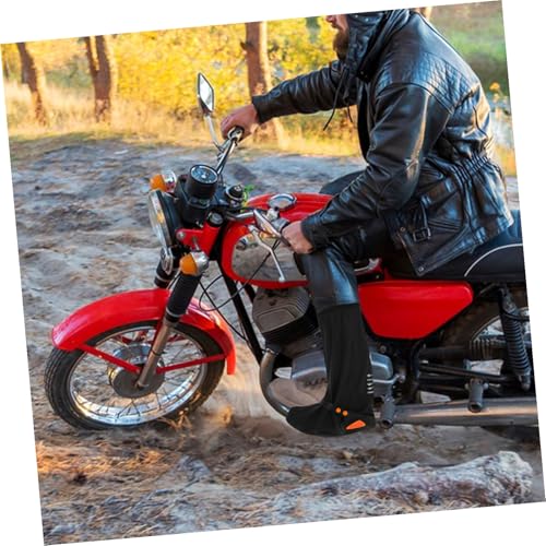 1 par de cubiertas impermeables e aislantes para botas para ciclismo y actividades al aire libre para hombres y mujeres miniatura 7