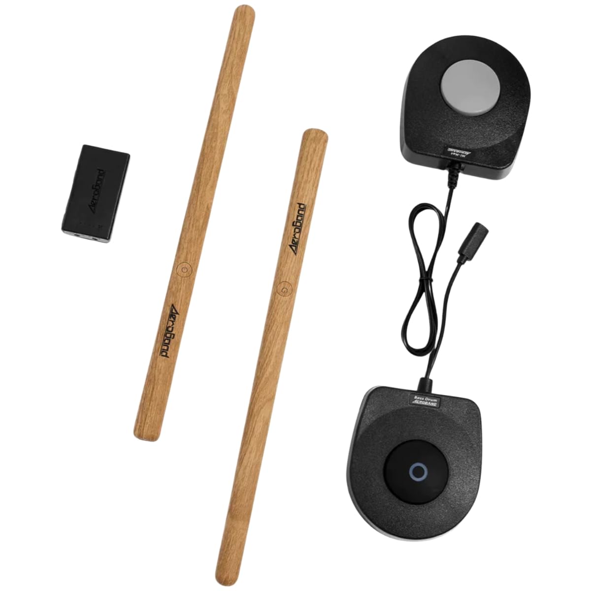 Aeroband PocketDrum 2 Max Air Drum Set – Tragbares E-Drum für Übung & Spaß mit Bluetooth und MIDI