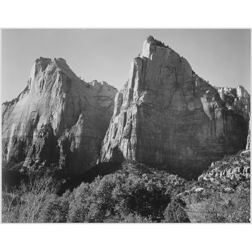 Affiche Cour des patriarches Zion Utah - Impression giclée ARTICULOZY 61 x 45,7 cm