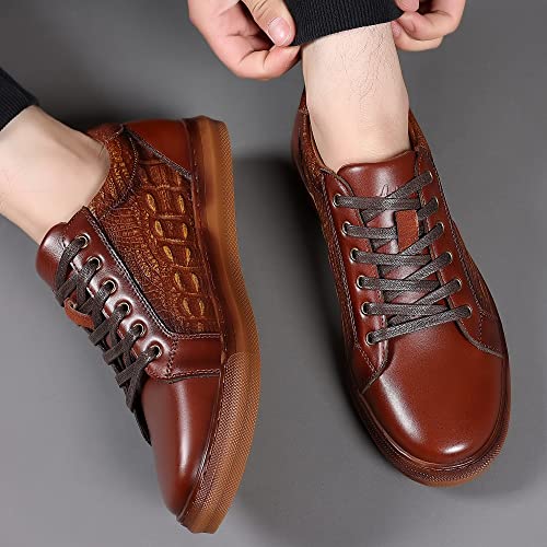 Image of Casual Sneakers, Originals Oxford Lace-up Leather Shoes for Men