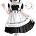 Grembiule da Cameriera Vestito Operato da Sissy Vestito da Cameriera, Anime Giapponese Lolita Grembiule da Cameriera Francese Vestito Operato da Cosplay