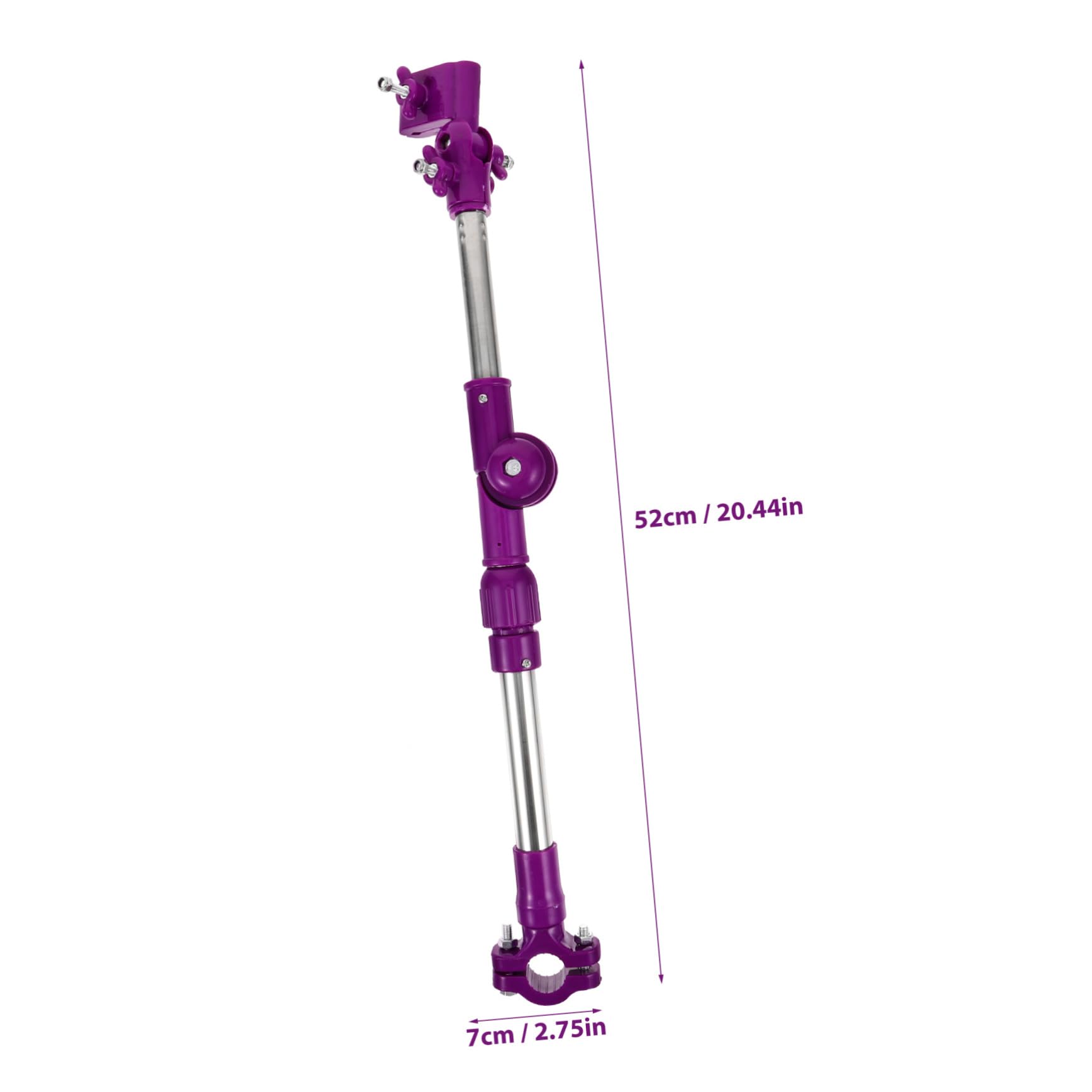 Gogogmee Umbrella Holder for Stroller Electric Install Umbrella Mount Stand Versatile Support for Beach Chair Outdoor Use Portable Design for Sun Rain