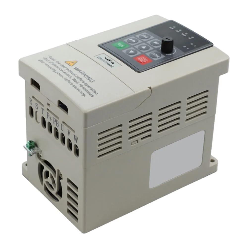 Variable Frequency Drive 1Phase 220V Input 3Phase 220V Output 0.4KW AC Converter Electrical Equipment & Supplies Tools
