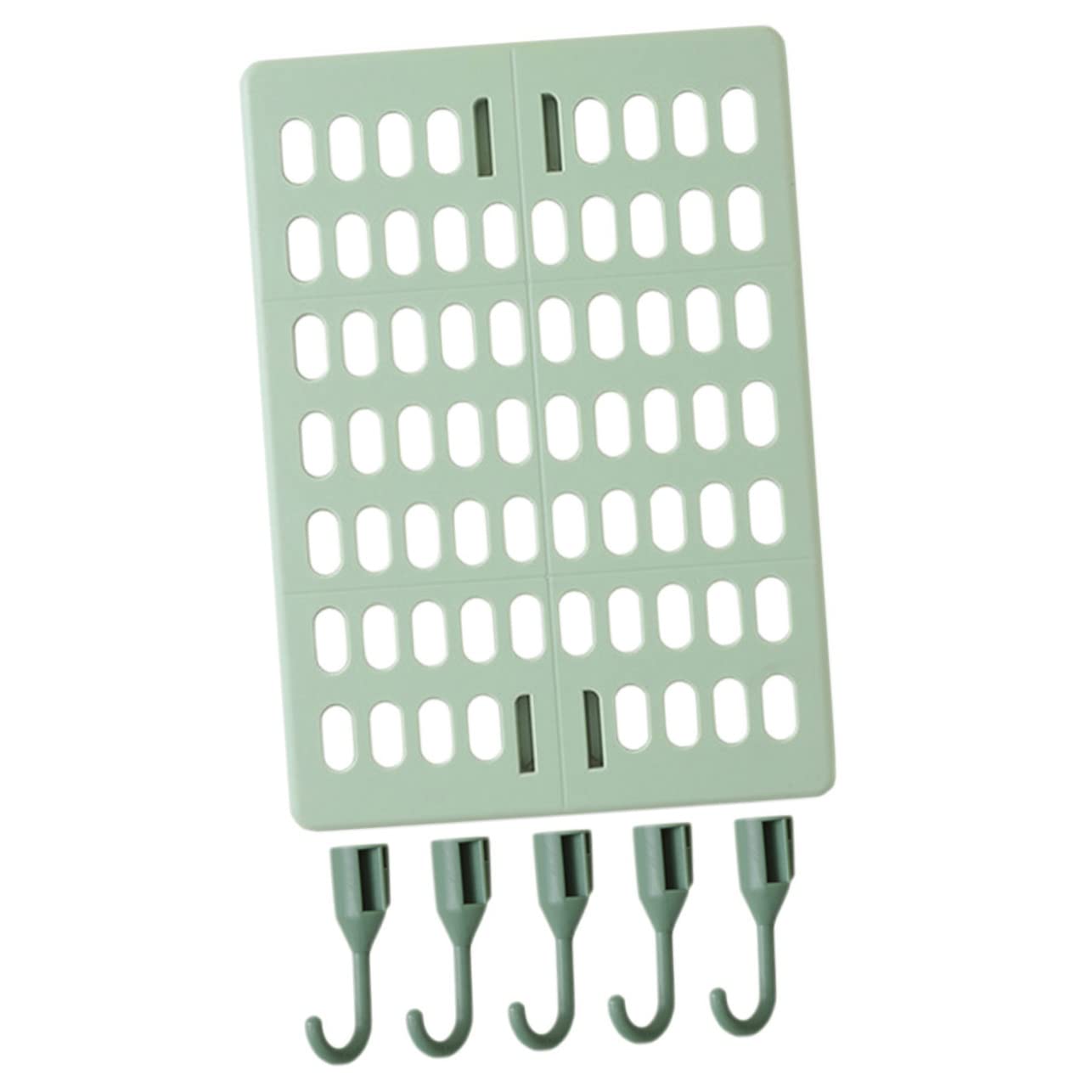 Ciieeo 1Set Pegboard Wall Storage Rack Pegboard Panel with Hooks for Organizing Tools Accessories and Supplies Home Kitchen Office Garage