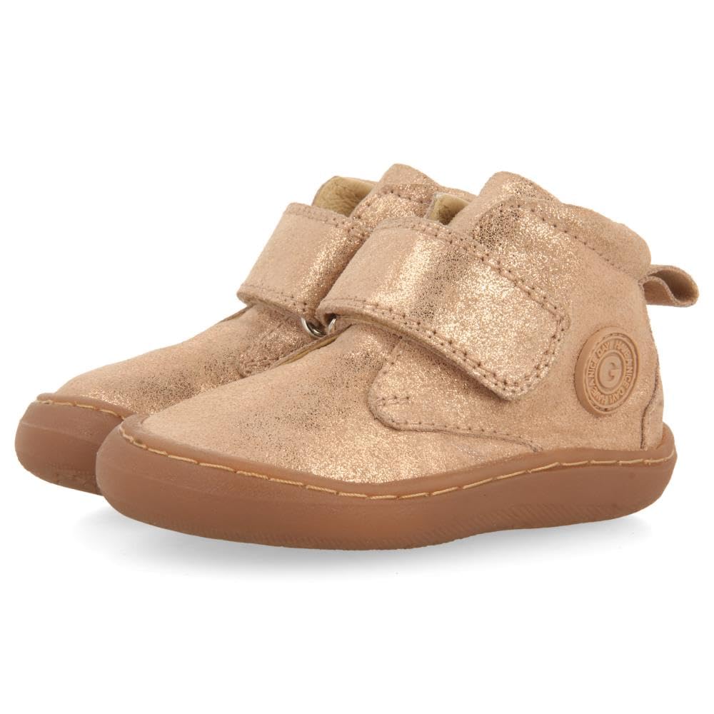 GIOSEPPO Barefoot - OURE Glitter Ankle Boots, Pink, 7 UK Child