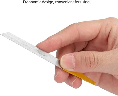 Miniatura 8 de EVTSCAN 3 piezas de metal grabador de joyería Graver borde oblicuo tallado herramienta accesorios, joyería grabado corte bits