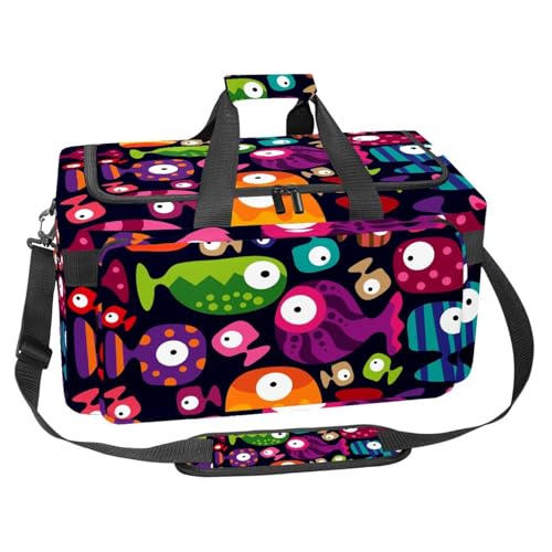 Sac d'entraînement 30L multicolore 25x48x26cm pour fitness et grand voyage