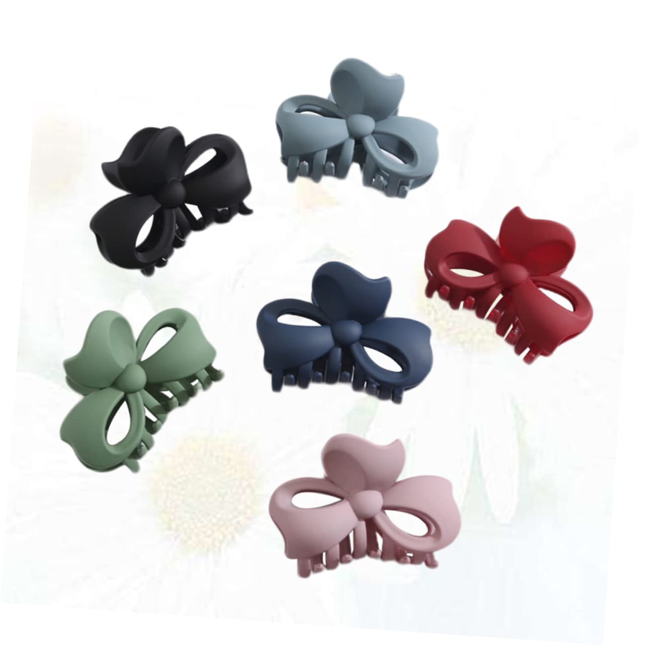 Didiseaon Juego De 3 Para El Pelo De Plástico Liso Para Niñas Y Mujeres Accesorios Para El Cabello 6 Unidades X 3