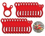 DS. DISTINCTIVE STYLE Aluminum Guyline Tensioner 20 Pieces Rope Tensioner for Outdoor Tent Camping Accessories
