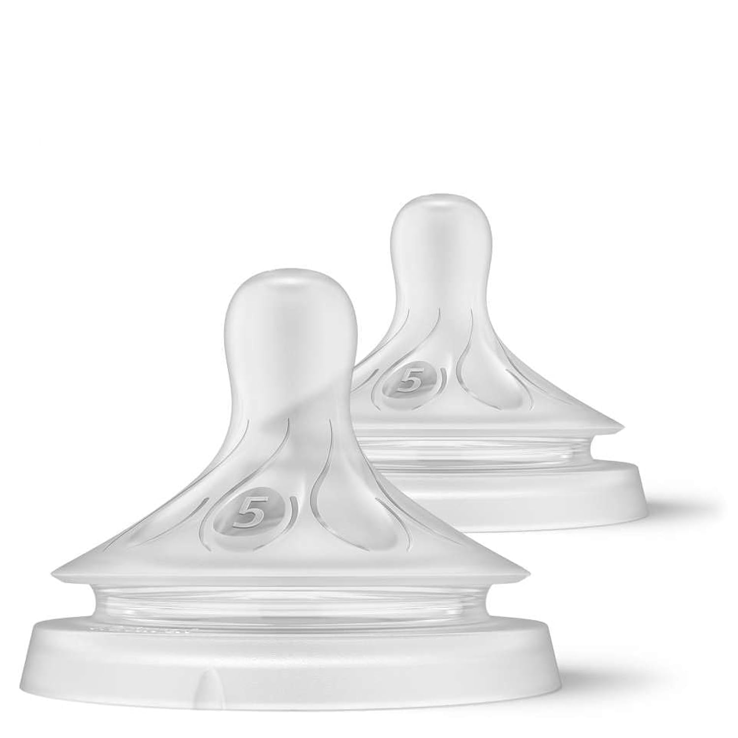 Philips Avent Natural Response 2'li Biberon Emziği, 5 Numara, 6 Ay+