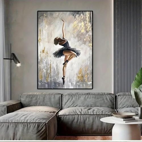 Affiche de danseuse de ballet moderne tableau intérieur 35x55 - 3
