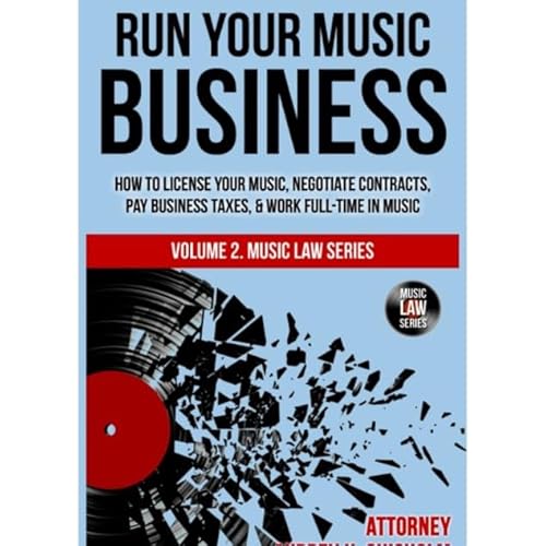 PDF Run Your Music Business: How to License Your Music, Negotiate Cont copertina