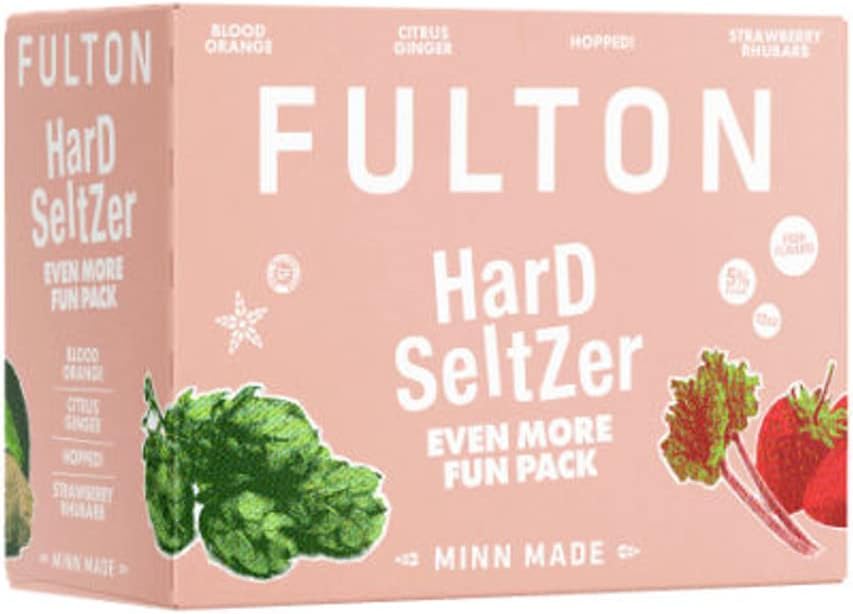 Fulton, Hard Seltzer Even More Fun, 12pk, 12 Fl Oz