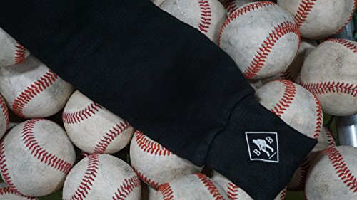 Baseball Brilliance Pro Style Compression Arm Sleeve - Navy Blue, 4"x10" | 100% Polyester Improves Blood Flow & Promotes A Healthy Arm | for Serious Ballplayers Only