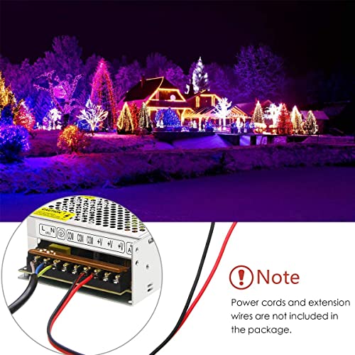 Image of TRIDEV TRADERS DC 24V 5A 120W Switching Power Supply Universal Regulated Transformer (AC 220V /240V to DC 24Volt 5Ampere 120Watts Suitable for LED Strips, car stereos, Wireless routers, Printers..