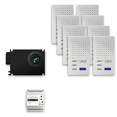 Preisvergleich Produktbild TCS PPIF08 pre:Pack Freisprechen 8Tasten Einbau, 230 V