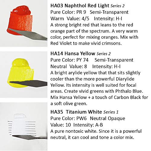 Jansen Art Studio 6 COLOR SET Heritage Multimedia 6 Color Set thumb #3