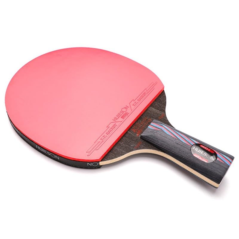 JITEM Ping Pong Paddle with Carrying Case | Professional Table Tennis Paddle | Chinese Table Tennis Racket | Offering Good Speed and More Spin(Color:B), Size