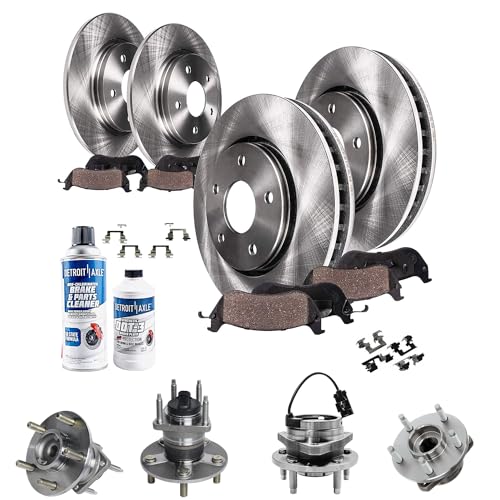 Image of Detroit Axle - Brake Kit for Chevrolet Malibu Pontiac G6 Saturn Aura