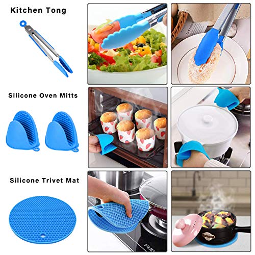 for Instant Pot Accessories Set, Pressure Cooker Accessories Set Compatible with Instant Pot 6 8 10 QT, Steam Cooker Accessories Include 8'' Steamer Basket, Egg Rack, Egg Bites Mold - 11PCS - Thumbnail 5