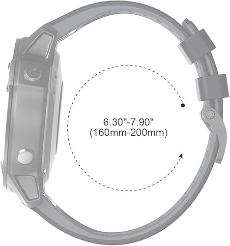 Miniatura 7 de ANCOOL Compatible con Fenix 7S Band - Correa de reloj suave de dos tonos para relojes inteligentes Fenix 5SFenix 5S PlusFenix 6SFenix 7SFenix 6S Pro