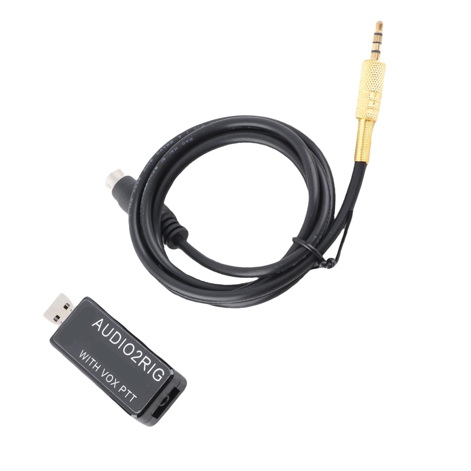Radio Amateur Radio Digital Modes Connecteur D'interface pour PTT HF Kit VHF UHF FT8 FT4 JS8CALL RTTY SSTV avec Câble FT818, Codec Sonore intégré