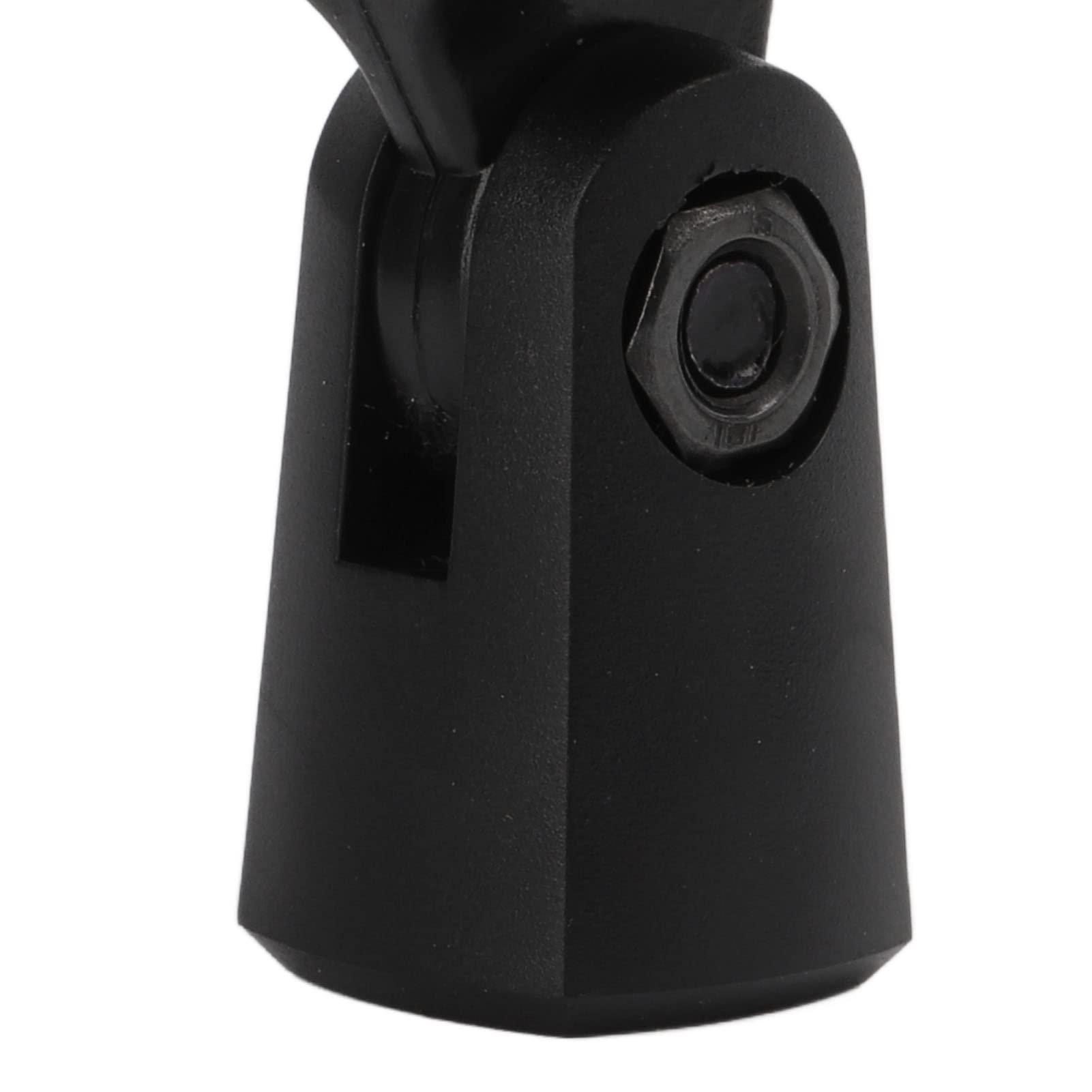 Fydun Mic Stand Clip R7 Microphone Holder Mount Adjustable 5/8in Screw Hole Plastic for Wired Mic Applied Family